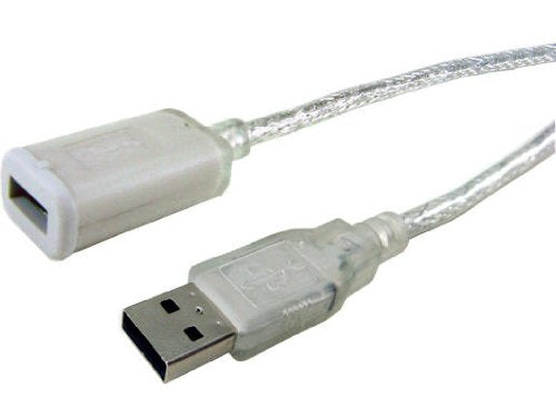 APC 19103CL-6F-1E 6-Feet USB 2.0 Clear USB-A Male USB-A Female Extension Cable