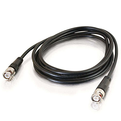C2G 03183 RG58 BNC Thinnet Coax Cable, Black (8 Feet, 2.43 Meters)