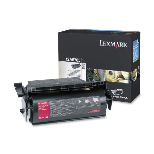 Lexmark 12A6765 High-yield print cartridge for lexmark t620, t622, 30k, black