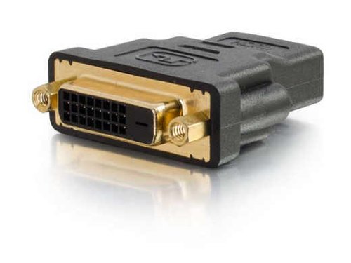 C2G 18402 HDMI Female to DVI-D Female Adapter, Black