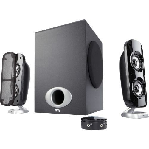 Cyber Acoustics Power Pro CA-3858BT 2.1 Speaker System - 40 W RMS - Wireless Speaker(s)