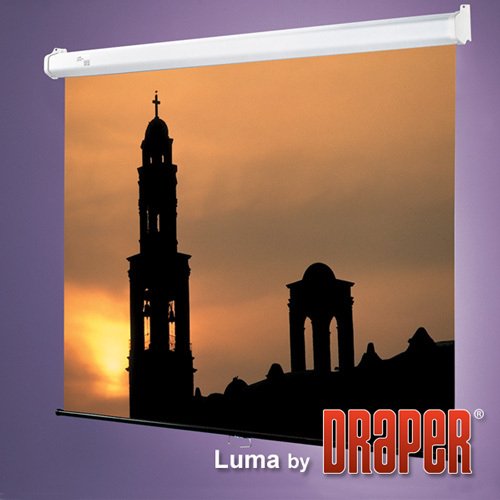 106in Diag Luma Manual Proj Screen Wall/Ceiling Matt White 16:9