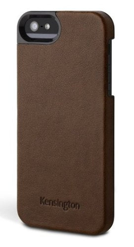 Kensington K39625WW Vesto Leather Texture Case for iPhone 5 & 5S, Brown Marble