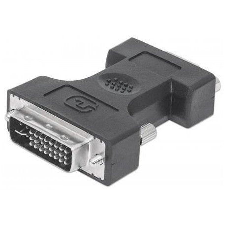 Manhattan 328883 Digital Video Adapter DVI-I Dual Link Male to VGA Female