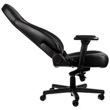 Noblechairs NBL-ICN-RL-BLA ICON Series Real Leather Gaming Chair-Black