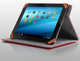 Aluratek Universal Tablet Case and Stand for All 10" Tablet - Red - AUTC10FR