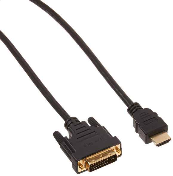 Link Depot Gold Plated DVI-D Dual Link to High Speed HDMI Cable (DVI-3-HDMI)