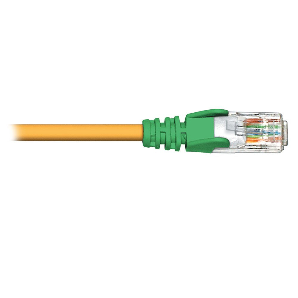CAT5e Cross Over Cable - 25ft Orange