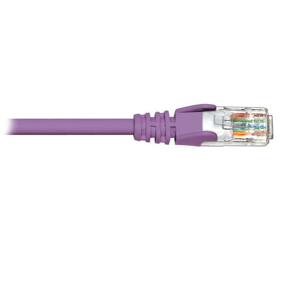 BlueDiamond TNP07789 Cat5e Patch Cable, Purple, 50 ft