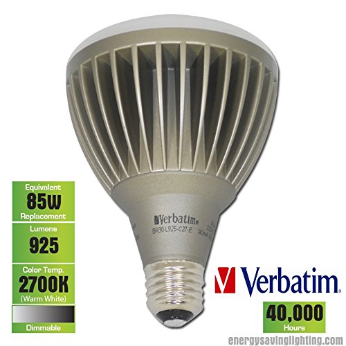 Verbatim 15 Watt Dimmable LED R/BR Lamp ENERGY STAR