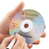 Verbatim DVD-R 4.7GB 16x AZO Recordable Media Disc - 100 Disc Spindle