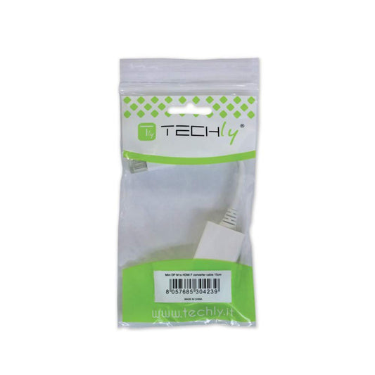 TECHLY iadap usb31-hu31 USB Type C HDMI/USB C White Cable Adapter - (USB Cable Adapter Type C, HDMI/USB C, Male/Female, 0.15 m, White)