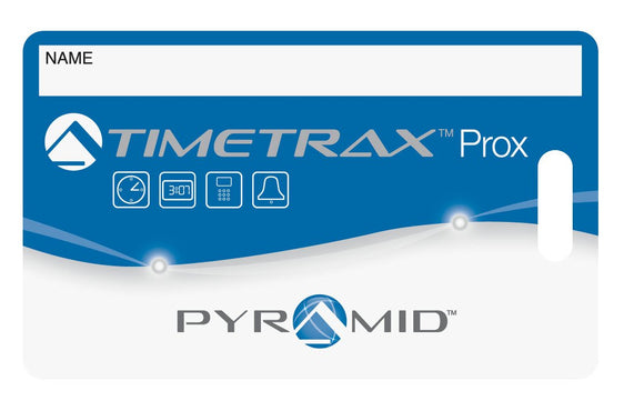 Pyramid TimeTrax 42454 Proximity Badges for PPDLAUBKN &TTPROXEK Time Clock Systems, 15/Pk