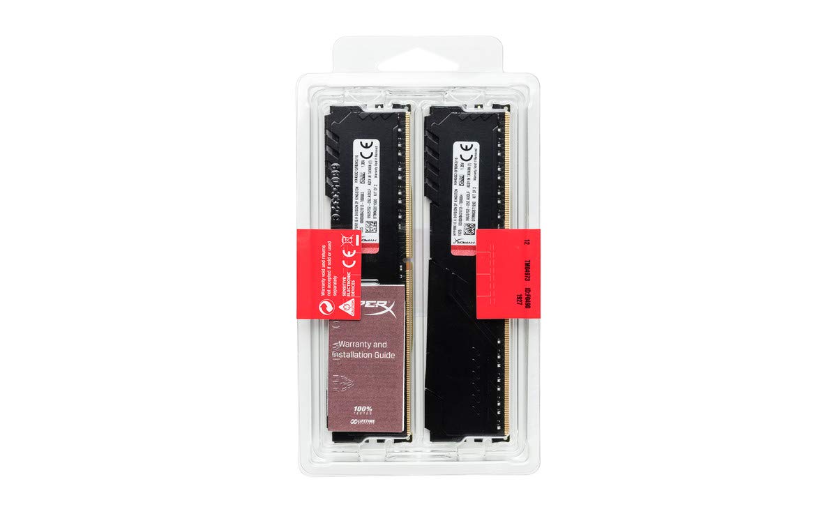 HyperX Fury 32GB 2666MHz DDR4 CL16 DIMM (Kit of 2) Black