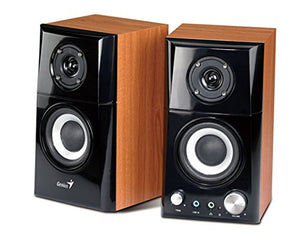Genius 50 Watt Three-way Hi-Fi Wood Speakers (SP-HF1800A)