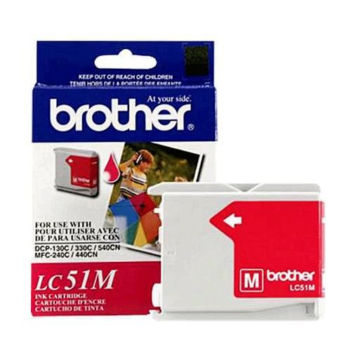 Brother LC51MS Genuine Ink Cartridge (Magenta)