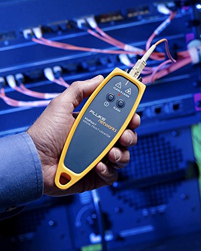 Fluke Networks VISIFAULT Visual Fault Locator with 2.5mm Universal Adapter, Fiber Tester