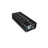 Vantec Aluminum 7-Port USB 3.0 Hub with Power Adapter (UGT-AH700U3)