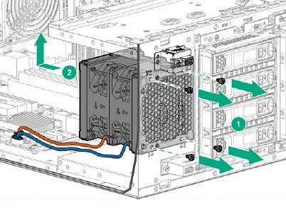 Ml110 Gen10 Redundant Fan Kit