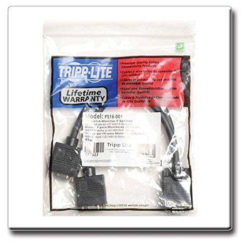 Tripp Lite P516-001 Vga/Xvga Monitor Y Splitter Hd15M/2Xf