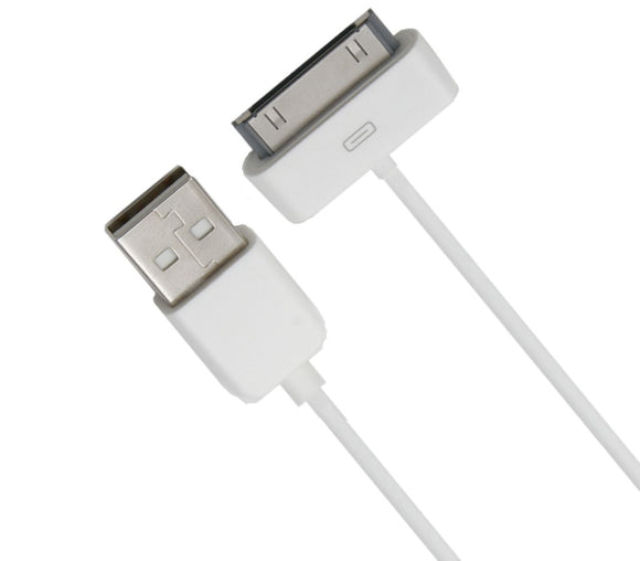 Accell USB to Dock Connector Sync/Charge Cable for iPad, iPod or iPhone