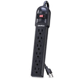CyberPower CSB604 Essential Surge Protector, 900J/125V, 6 Outlets, 4ft Power Cord