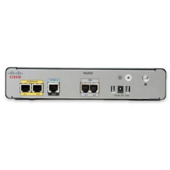 CISCO SYSTEMS VG202XM Cisco Aalo Voice Gateway VoIP phoe adapte 10Mb LAN 100Mb LAN Bides Gateways