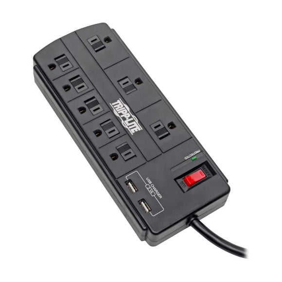 Y417U Tripp Lite USB Charging Computer Surge Protector (TLP88USBB)