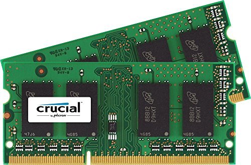 Crucial 2 GB DDR3 1066 MT/s (PC3-8500) CL7 SODIMM 204-Pin for Mac (CT2G3S1067M)