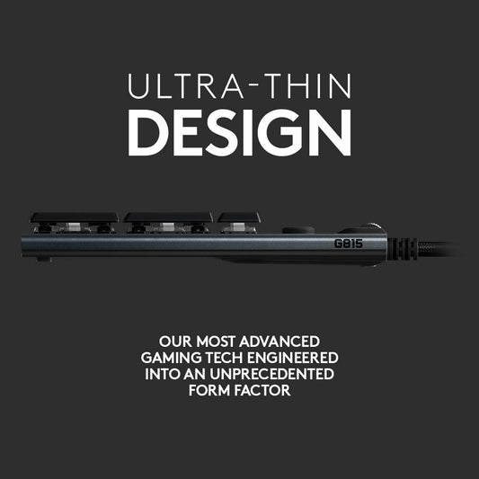 G815 RGB Mechanical Gaming Keyboard (Linear)