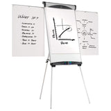 Quartet Euro Magnetic Presentation Easel, Whiteboard/Flipchart, 27-Inch x 39-Inch (EU500E)