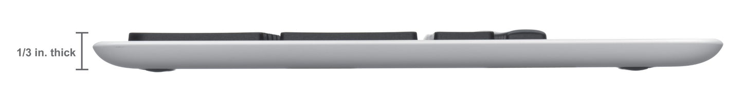 Logitech Wireless Solar Keyboard K750 for Mac - Silver