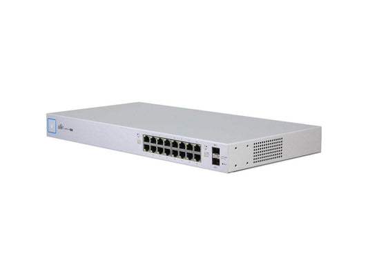UBIQUITI US-16-150W Networks UniFi Managed PoE Plus 16-Port Gigabit Switch with SFP (150W)