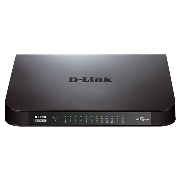 D-Link 24-Port Gigabit Unmanaged Desktop Switch (DGS-1024A)