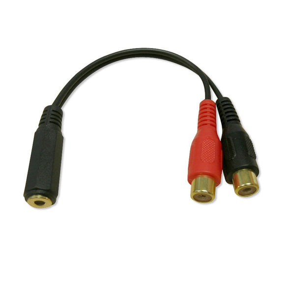 3.5mm to RCA Cable F/F - 6in