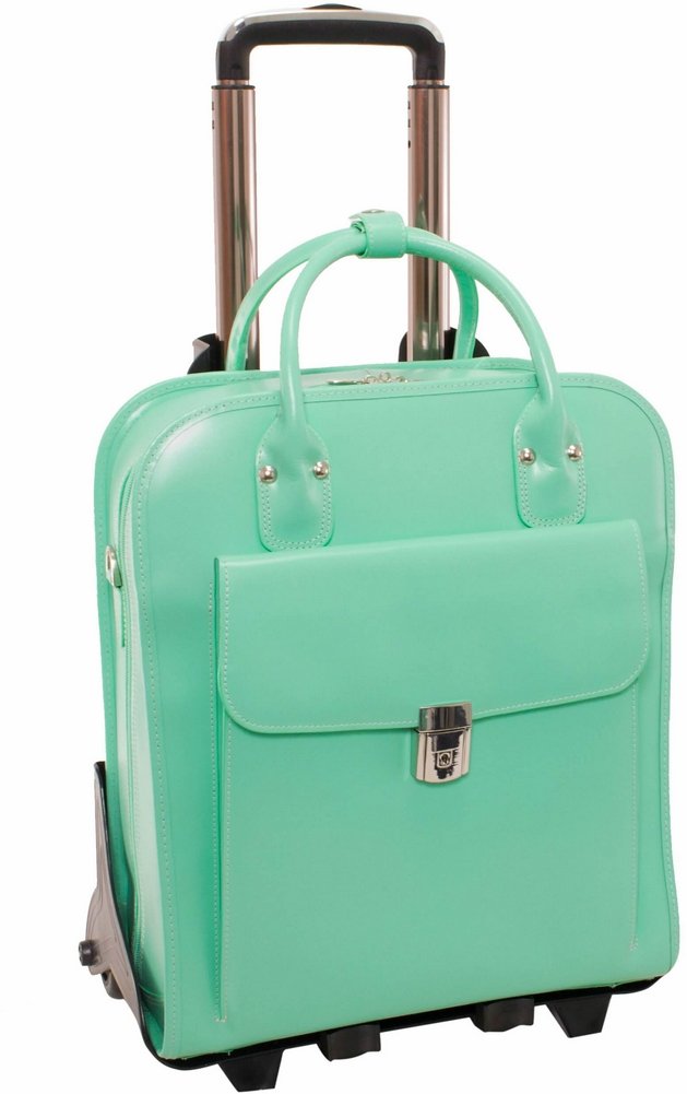 McKleinUSA LA Grange 96499 Pink Leather Vertical Detachable-