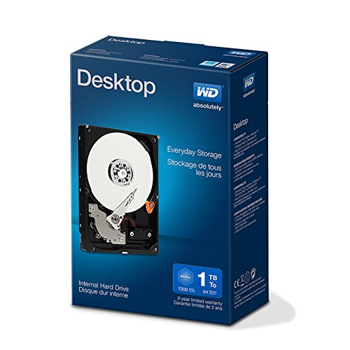 1tb Desktop Mainstream Sata 7200 RPM 64mb 3.5in 6gb/S (WDBH2D0010HNC-NRSN)