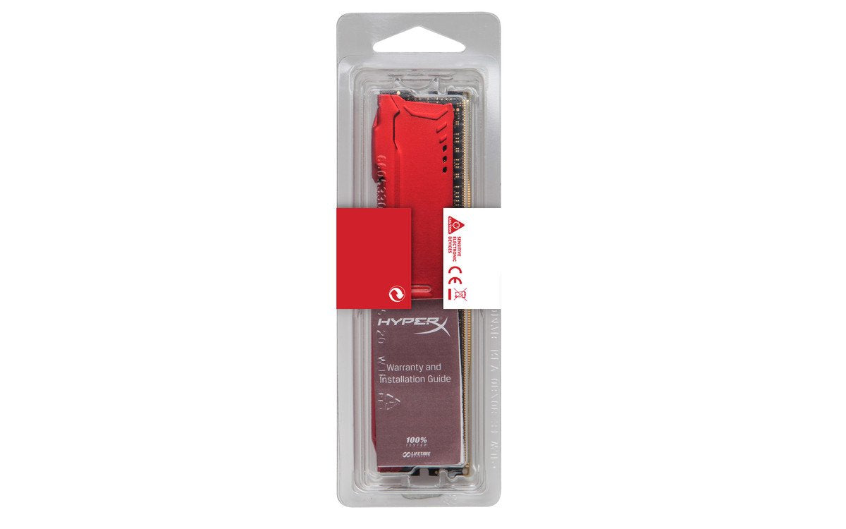 HyperX Fury Red 16GB 2666MHz DDR4 CL16 DIMM (HX426C16FR/16)
