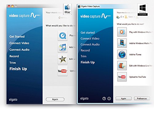 Elgato Video Capture - Digitize Video for Mac, PC or iPad (USB 2.0)