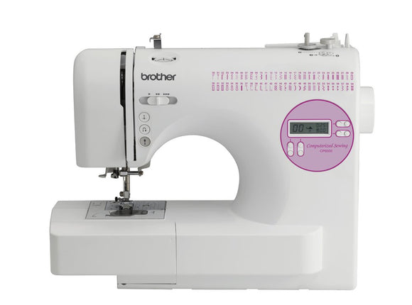 Brother CP6500, Computerized, Lightweight and compact Sewing Machine, 60 Built-in stitches, with 7 sewing-Feet included