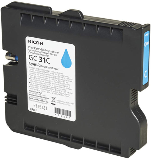 Ricoh Gc31c for Use in Aficio Gxe3300n