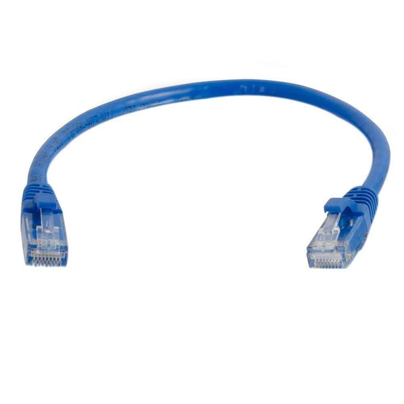 10FT CAT6 550 MHZ SNAGLESS PATCH CABLE - BLUE - 50PK
