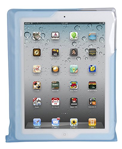Dicapac WP-i20 iPad Waterproof Case for iPad, iPad2 and iPad Retina Display with Hand Easy Grip, Blue