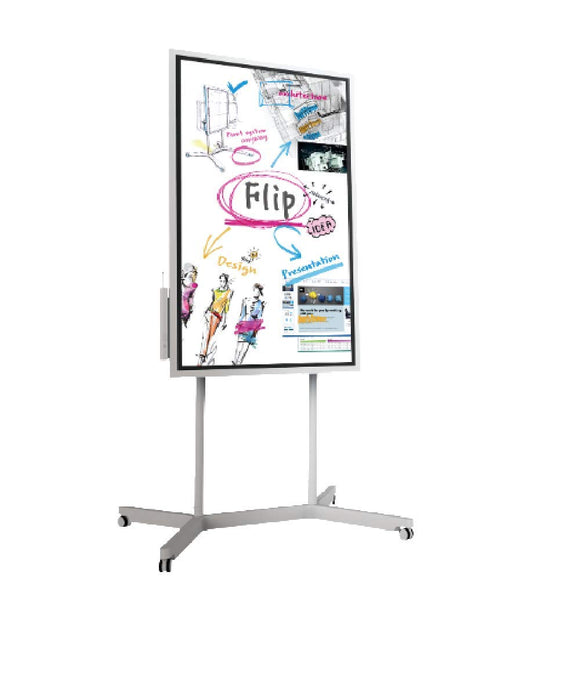 FLIP 55in All-in-One Digital Flipchart Collaborative Display (Stand/Cart)