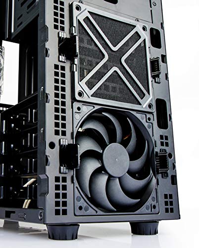 InWin 703 Black ATX Mid Tower Computer Chassis Case for Gaming