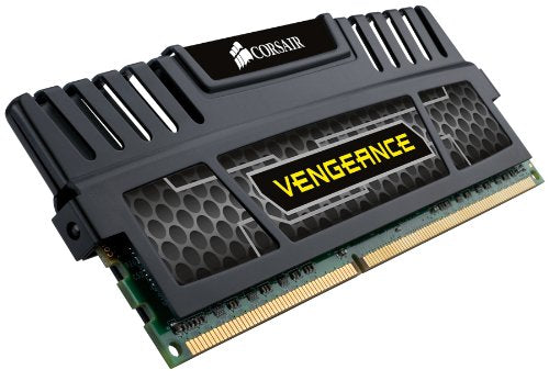 Corsair Vengeance 8 GB (2x4 GB) DDR3 1600 MHz (PC3 12800) 240-Pin DDR3 Memory Kit for Core i3, i5, i7 and Platforms SDRAM CMZ8GX3M2A1600C9