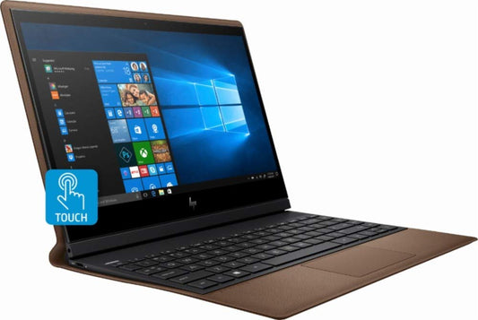 HP Spectre Folio Leather x360 13" Touchscreen Laptop (Intel Core i7, 8GB Memory, 256GB Solid State Drive, Windows 10, Cognac Brown) 13-ak0013dx