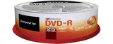 Sony 25DMR47SP 16x DVD-R 4.7GB Recordable DVD Media - 25 Pack Spindle