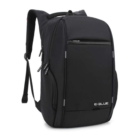 E-Blue EBG018BKAA-IA Tech Friendly Backpack, Black