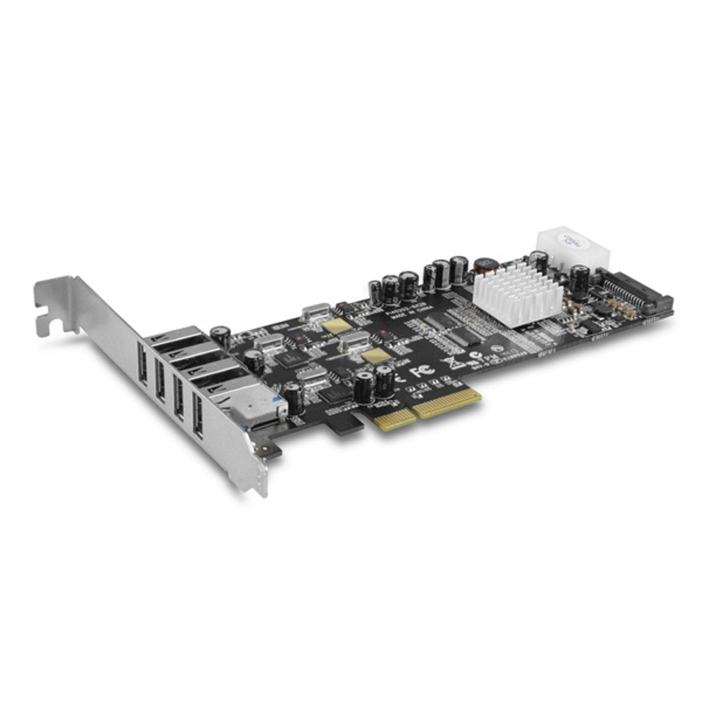 Vantec UGT-PCE430-2C Dual Chip 4-Port Dedicated 5Gbps USB 3.0 PCIe Host Card Components Other UGT-PCE430-2C